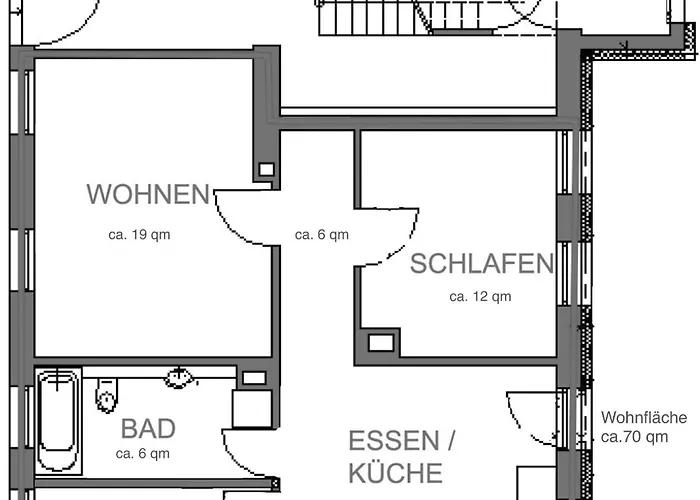 Apartman Altstadtwohnung Mit Eigenem Hauseingang Mülheim an der Ruhr